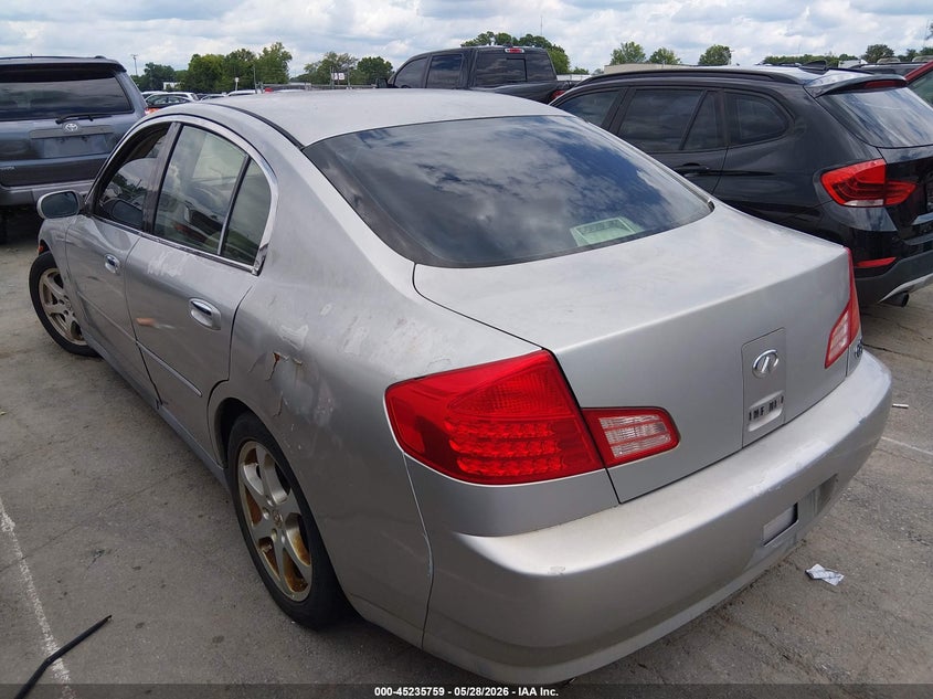 2003 INFINITI G35 auction photo 3