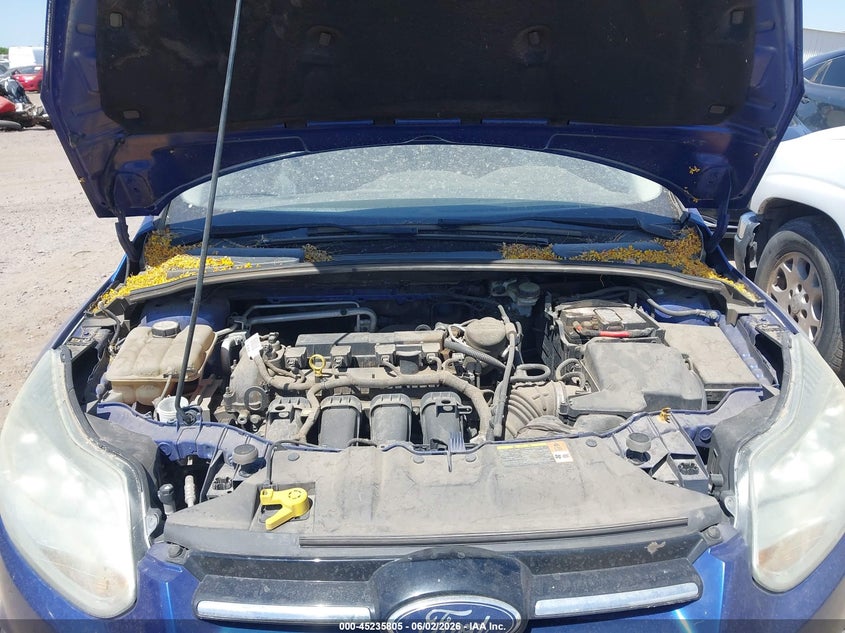 2012 Ford Focus 2.0 Se blue Lot 111045235805 Vin 1FAHP3F24CL429711