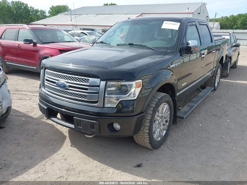 Vin: 1ftfw1et1dfb03285, lot: 45733603, ford f-150 platinum 20132