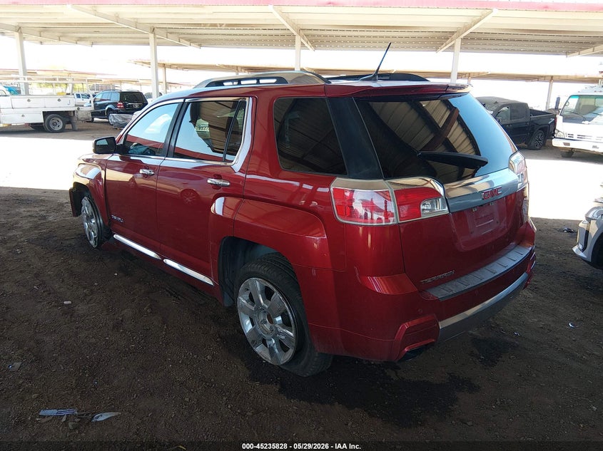 Vin: 2gkflye32d6375554, lot: 45733619, gmc terrain denali 20133