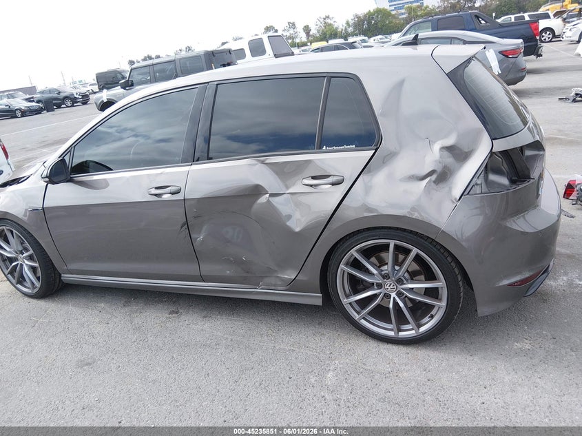 2017 Volkswagen Golf R 4-Door W/Dcc Navigation VIN: WVWWF7AU3HW150048 Lot: 45235851