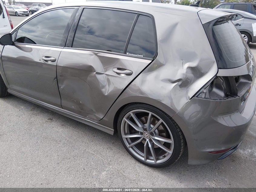 2017 Volkswagen Golf R 4-Door W/Dcc Navigation VIN: WVWWF7AU3HW150048 Lot: 45235851