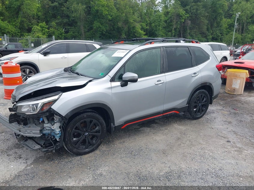 Vin: jf2skarc1lh475394, lot: 45733648, subaru forester sport 20202