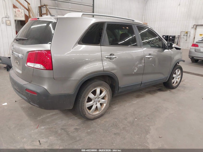 Vin: 5xykt3a63cg302093, lot: 45733649, kia sorento lx 20124