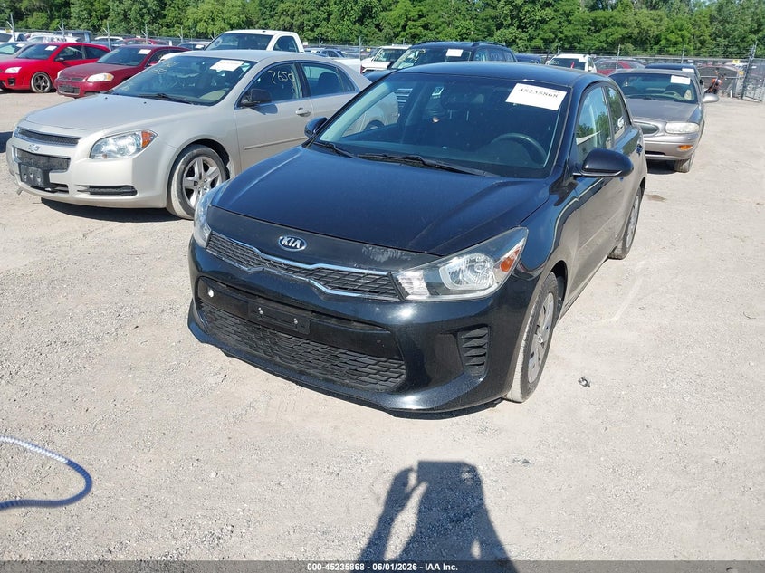 Vin: 3kpa25ab1je091218, lot: 45733659, kia rio s 20182