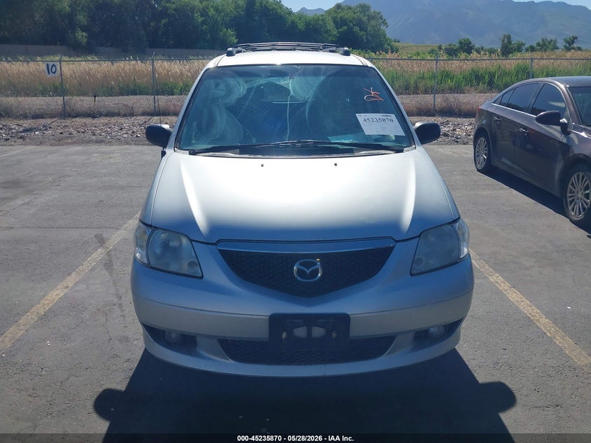 2002 Mazda Mpv Es/Lx VIN: JM3LW28J820318009 Lot: 45235870