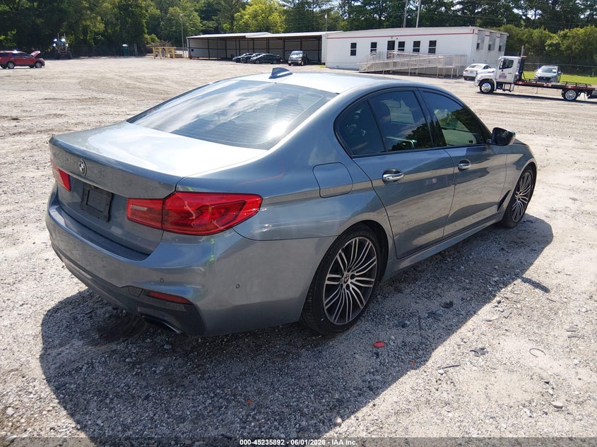 Vin: wbaja5c37hg897046, lot: 45733683, bmw 530i 20174