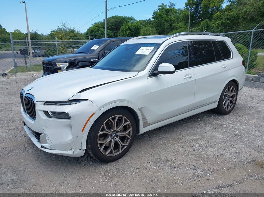 Vin: 5ux23em06p9p53978, lot: 45733704, bmw x7 xdrive40i 20232