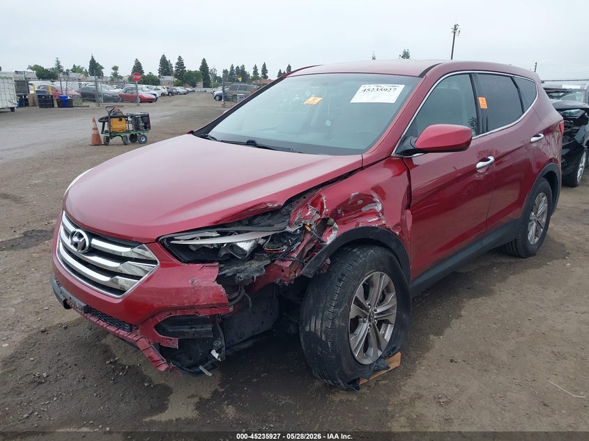 2014 Hyundai Santa Fe Sport 2.4l 5XYZT3LB1EG145773 photo 1