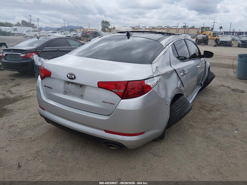 Vin: 5xxgn4a72dg091814, lot: 45733728, kia optima ex 20134