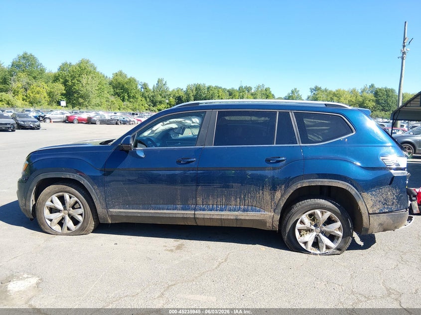 2018 Volkswagen Atlas 3.6L V6 Sel VIN: 1V2MR2CA2JC510582 Lot: 45235945