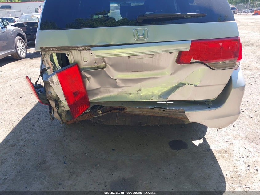 2010 Honda Odyssey Ex-L VIN: 5FNRL3H78AB077817 Lot: 45235948