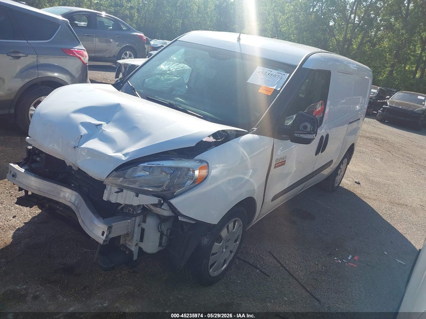 Vin: zfberfbtxg6b15420, lot: 45733765, ram promaster city tradesman slt 20162