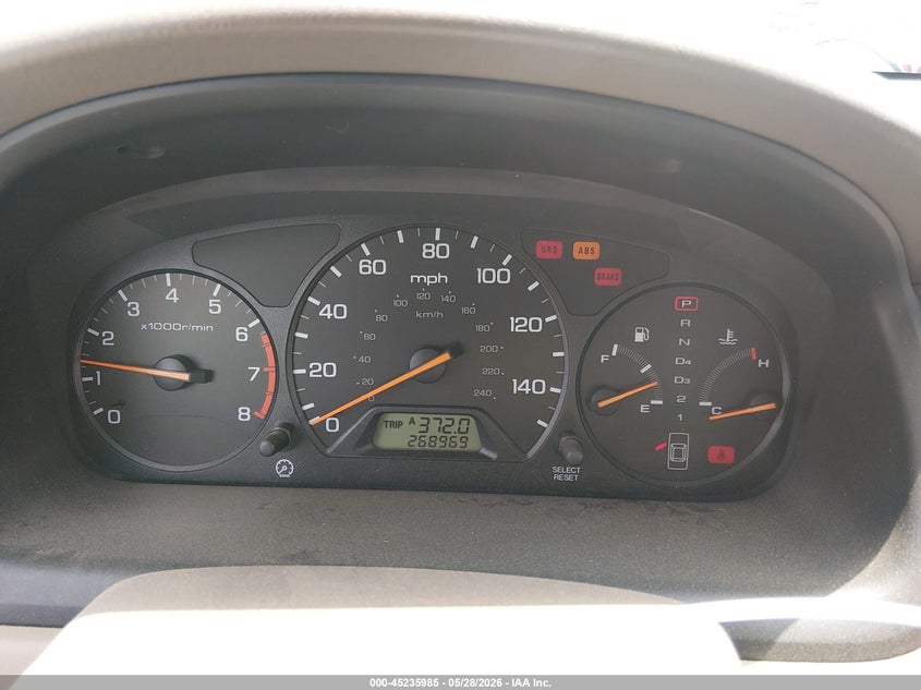 2000 Honda Accord 2.3 Se VIN: 1HGCG6690YA094762 Lot: 45235985