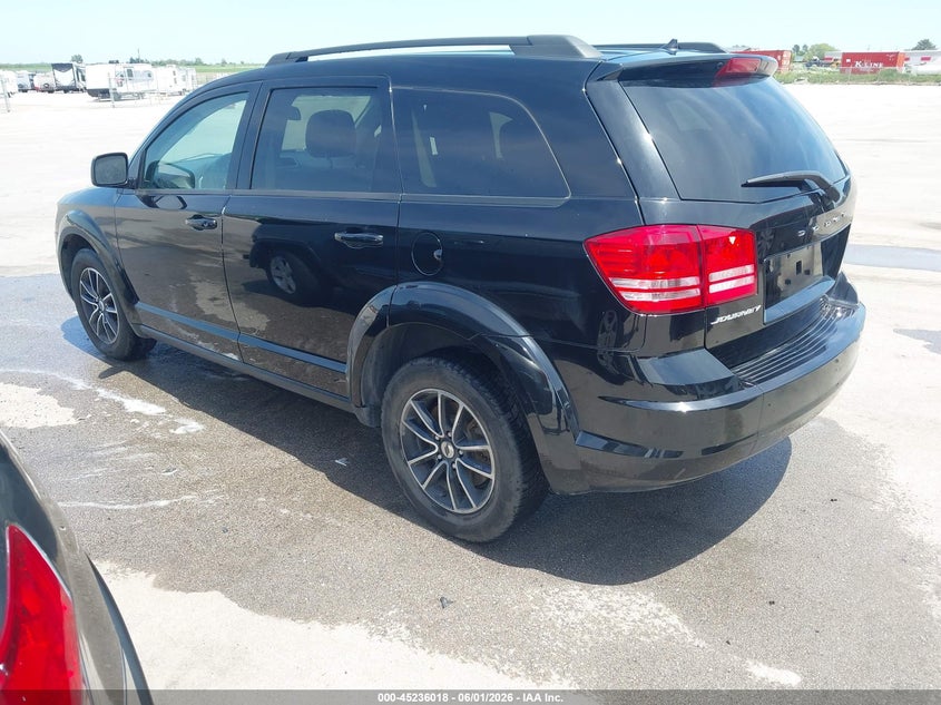 Vin: 3c4pdcab7jt473998, lot: 45733809, dodge journey se 20183