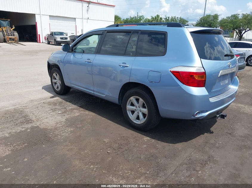 Vin: 5tdzk3eh9as017122, lot: 45733820, toyota highlander base v6 20103
