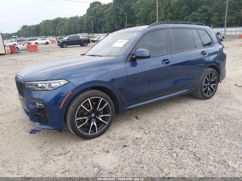 Vin: 5uxcw2c09l9c22945, lot: 45733849, bmw x7 xdrive40i 20202