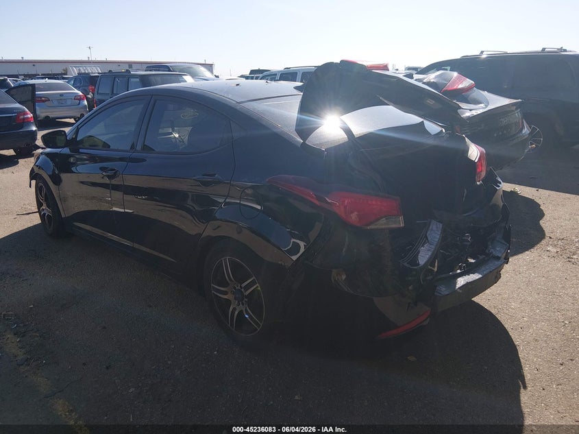 Vin: kmhdh4ae1fu352707, lot: 45733874, hyundai elantra se 20153