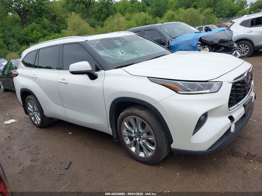 2021 Toyota Highlander Limited VIN: 5TDDZRBH7MS524649 Lot: 45236085