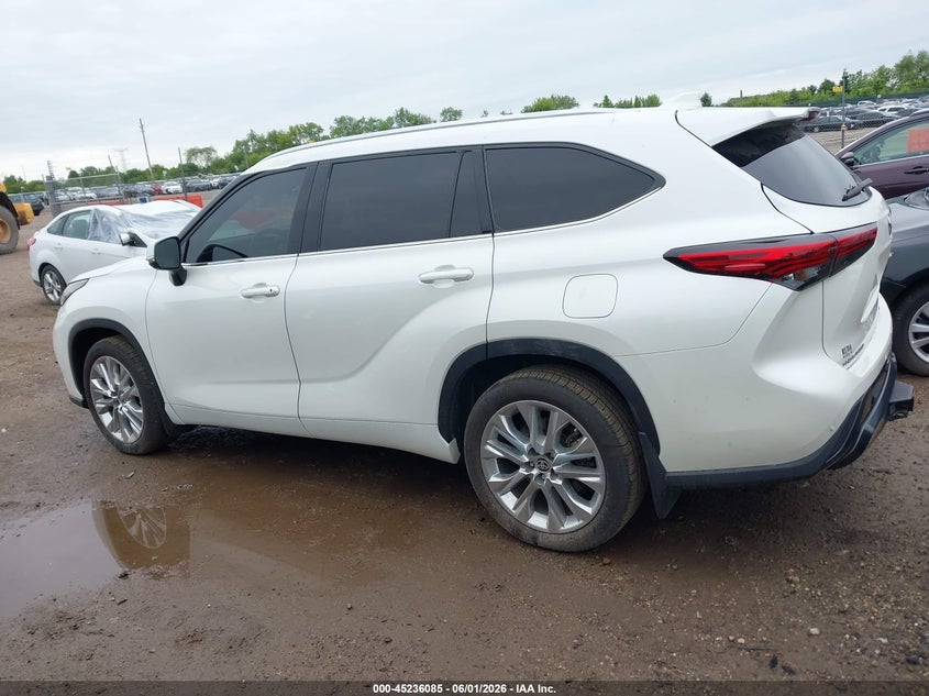2021 Toyota Highlander Limited VIN: 5TDDZRBH7MS524649 Lot: 45236085