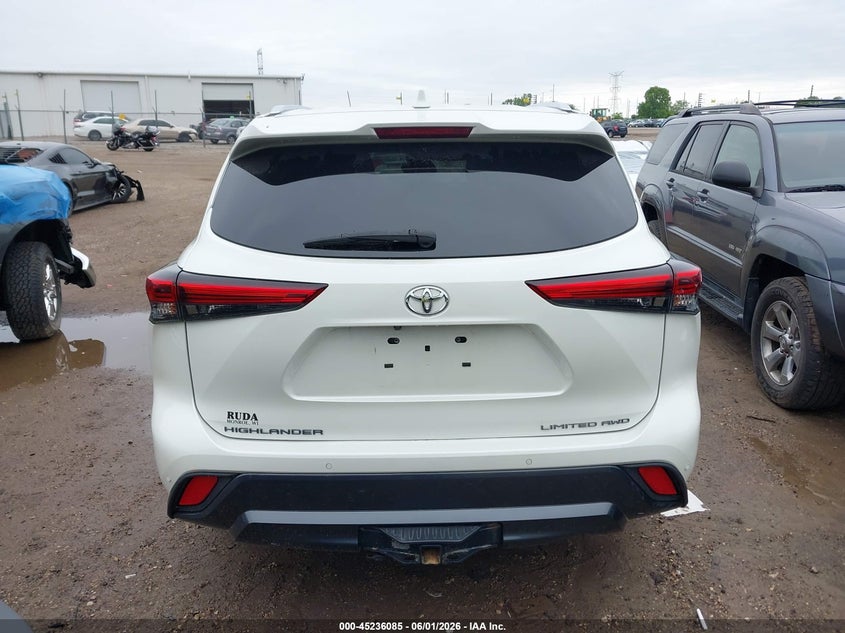 2021 Toyota Highlander Limited VIN: 5TDDZRBH7MS524649 Lot: 45236085