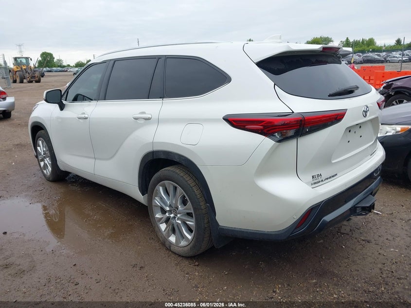 2021 TOYOTA HIGHLANDER auction photo 3