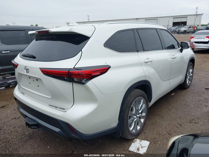 2021 TOYOTA HIGHLANDER auction photo 4