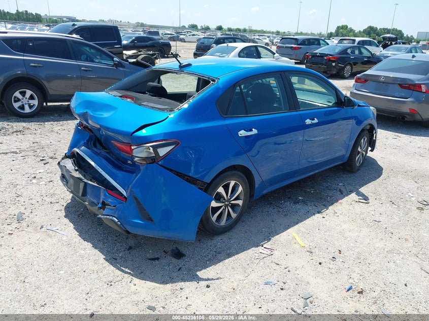 Vin: 3kpa24ad8me406709, lot: 45733896, kia rio s 20214
