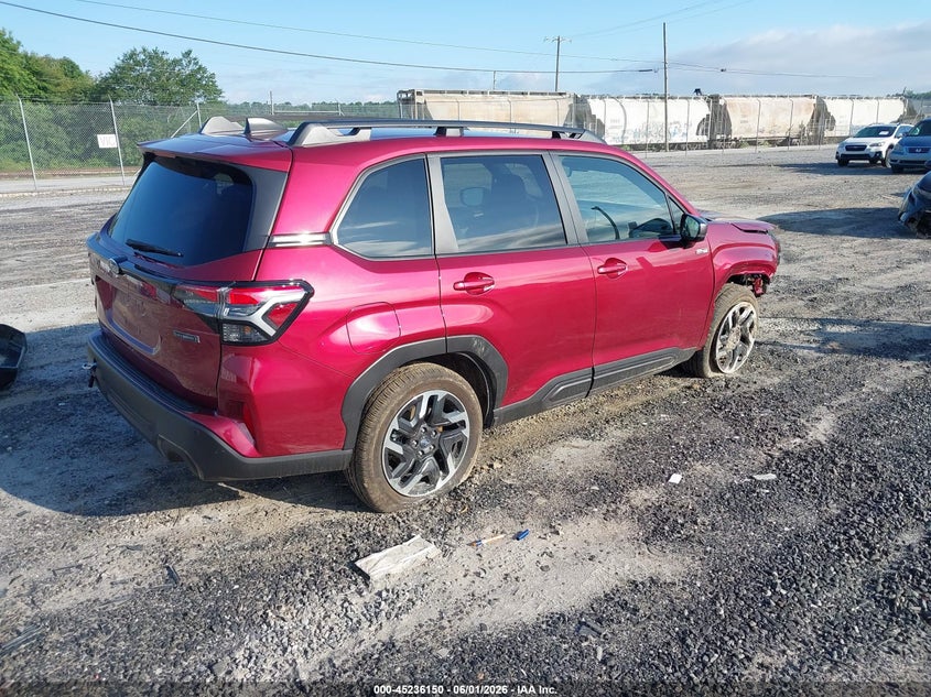 VIN: JF2SLSRD6SH434737 2025 SUBARU FORESTER LIMITED HYBRID