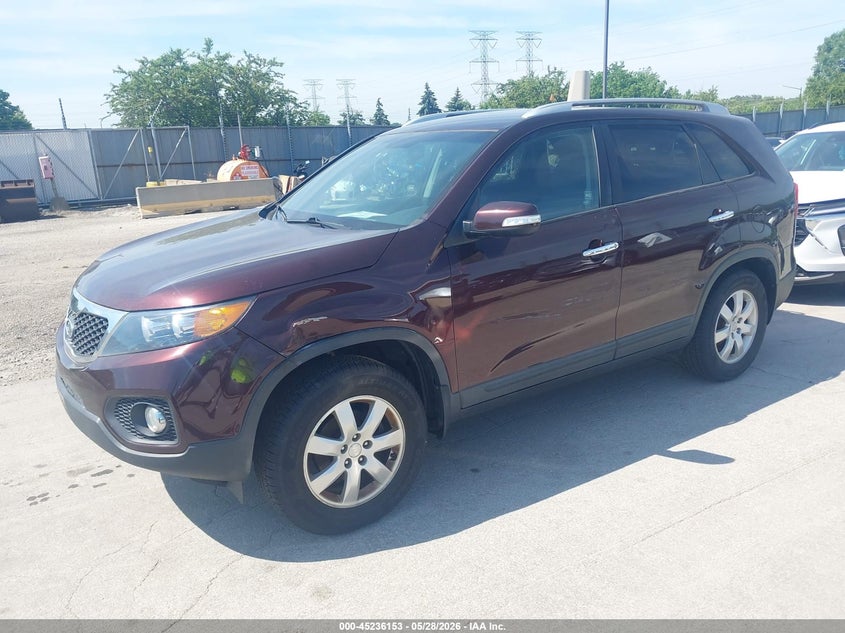 2013 Kia Sorento Lx V6 5XYKT4A27DG366948 photo 1