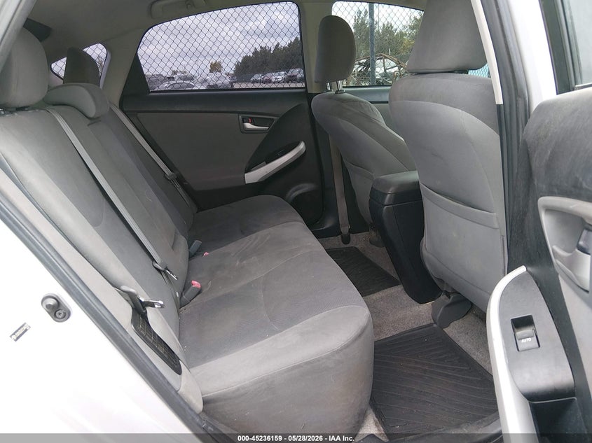 2012 Toyota Prius 1.8 Two Silver Lot 111045236159 Vin JTDKN3DU5C5444281