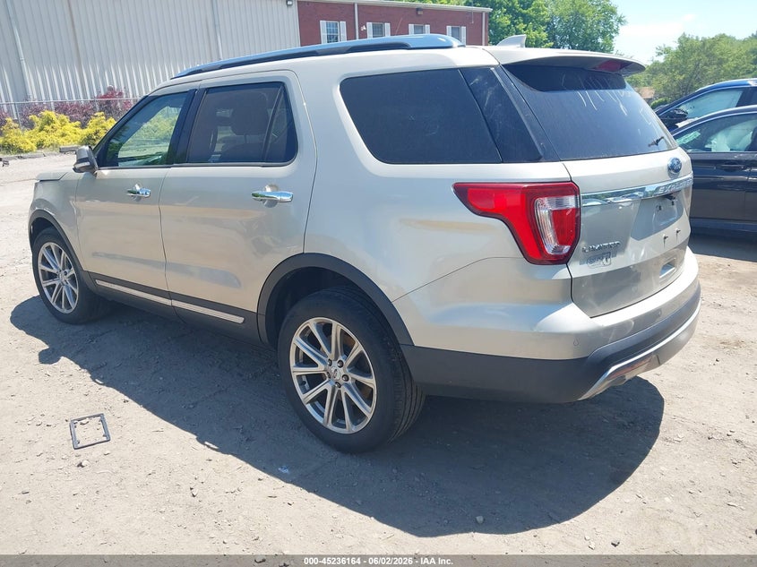2017 FORD EXPLORER auction photo 3