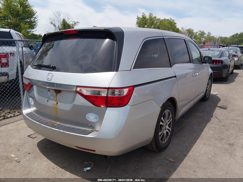 Vin: 5fnrl5h66bb013232, lot: 45733962, honda odyssey ex-l 20114