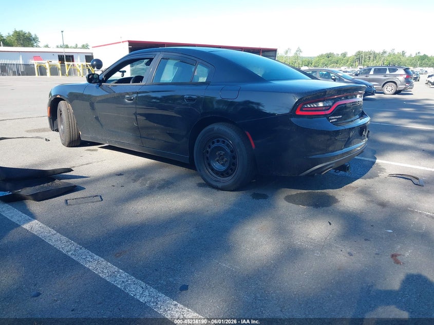 Vin: 2c3cdxkt4fh897866, lot: 45733981, dodge charger police 20153
