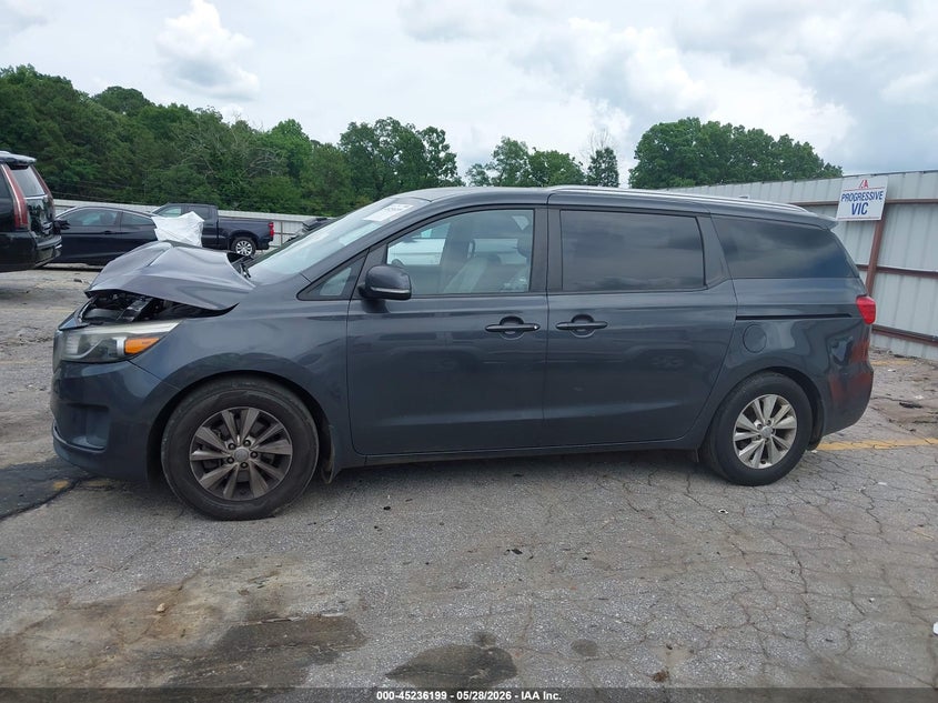 2016 Kia Sedona Lx VIN: KNDMB5C10G6127402 Lot: 45236199