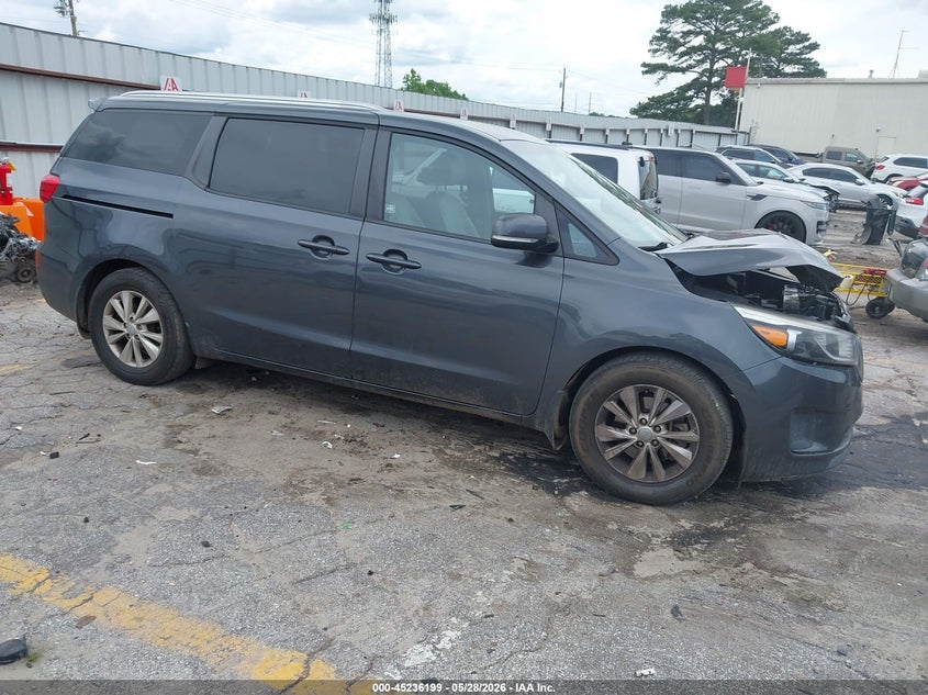 Vin: kndmb5c10g6127402, lot: 45733990, kia sedona lx 2016 img_1