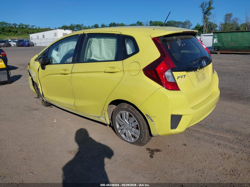Vin: jhmgk5h55hs001763, lot: 45733995, honda fit lx 20173