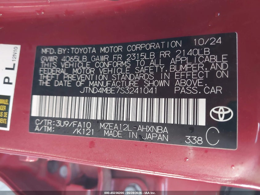 AtlanticExpress - Toyota Corolla
