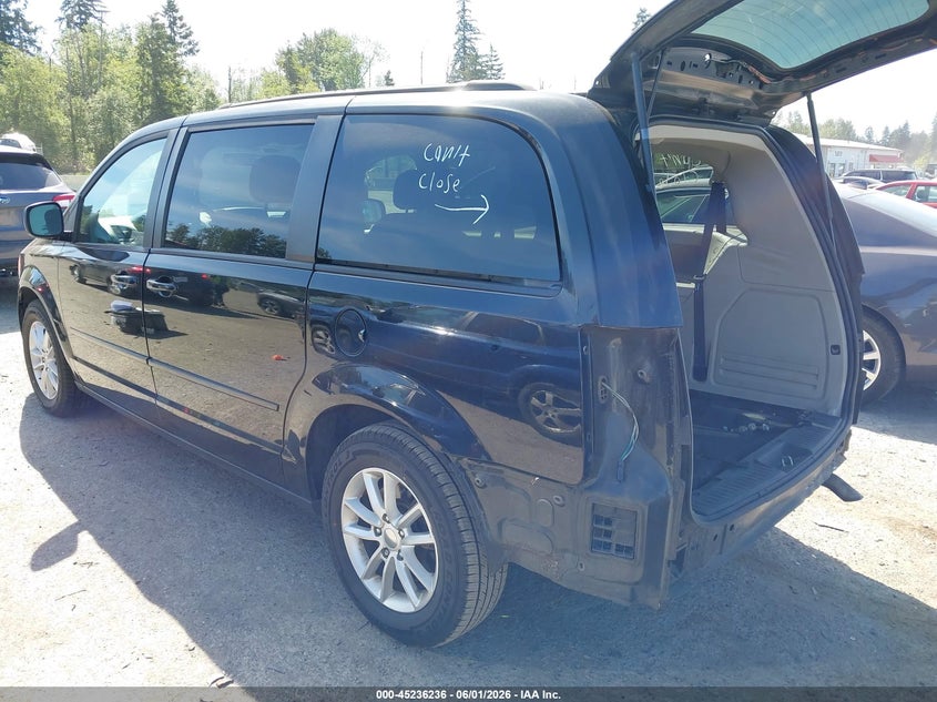 Vin: 2c4rdgcg5fr556039, lot: 45734027, dodge grand caravan sxt 20153