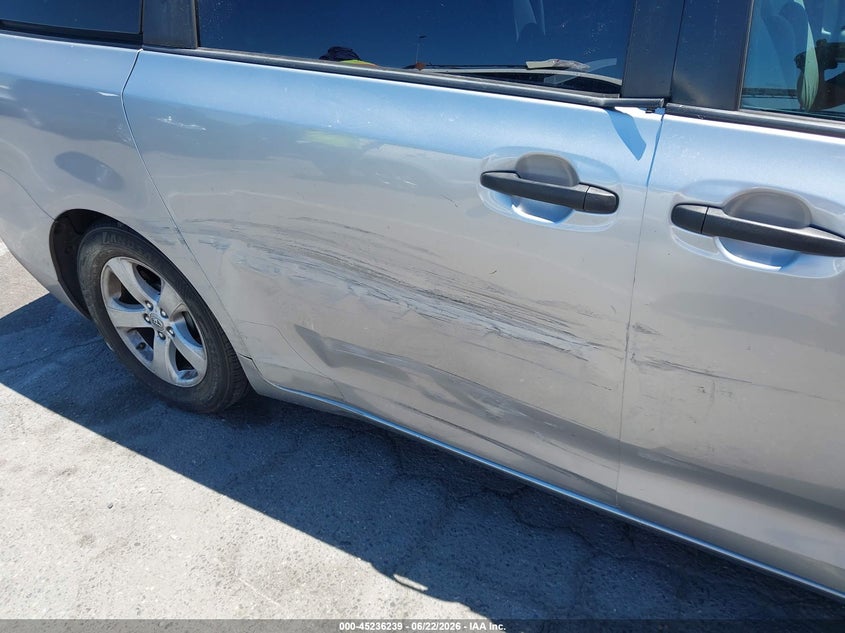 2011 TOYOTA SIENNA VAN 3.5L V-6 DOHC, VVT, 265HP
