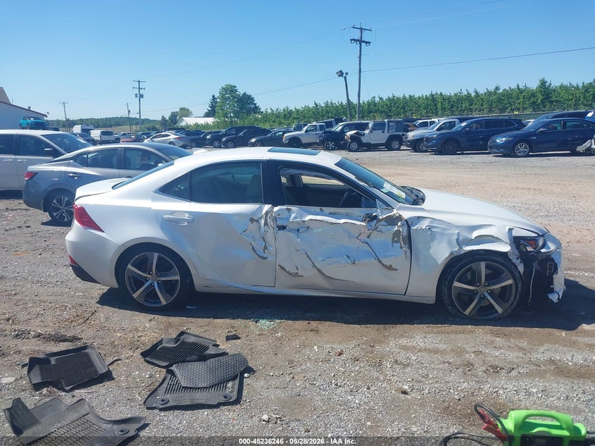 2018 LEXUS IS SEDAN 3.5L V-6 DI, DOHC, VVT, 260HP