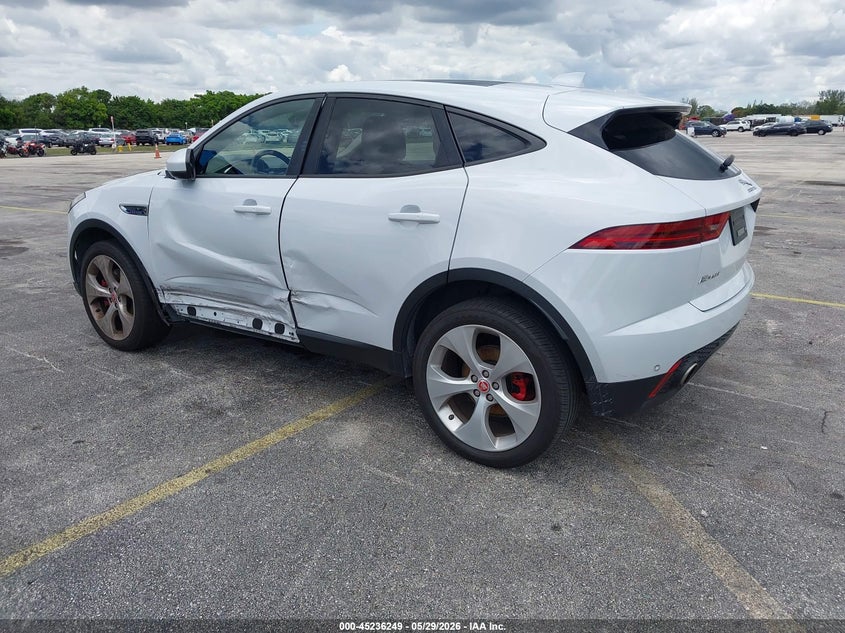 Vin: sadfj2fx1k1z36444, lot: 45734041, jaguar e-pace s 20193