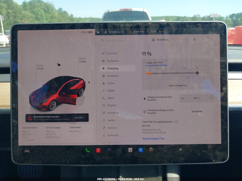 2022 Tesla Model 3 Long Range Dual Motor All-Wheel Drive VIN: 5YJ3E1EB8NF189813 Lot: 45236294