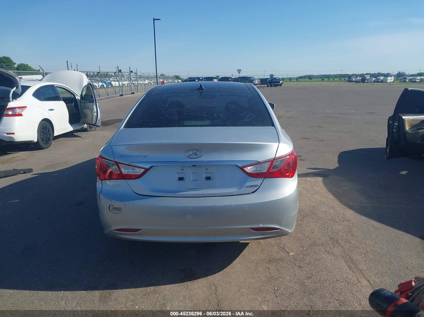 2012 Hyundai Sonata 2.4 Limited silver Lot 111045236296 Vin 5NPEC4AC6CH341231