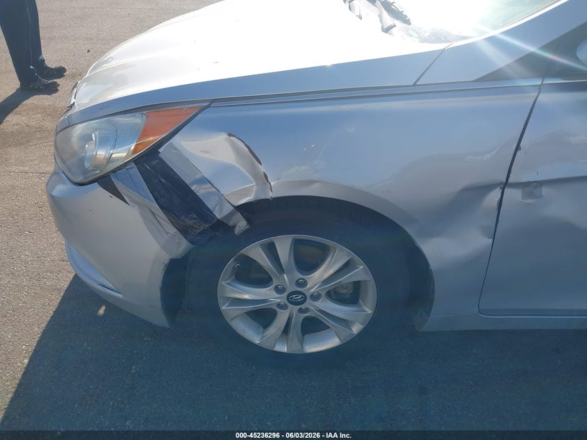 2012 Hyundai Sonata 2.4 Limited silver Lot 111045236296 Vin 5NPEC4AC6CH341231