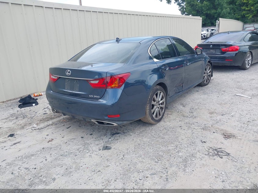 Vin: jthbe1bl4d5026552, lot: 45734128, lexus gs 350 20134