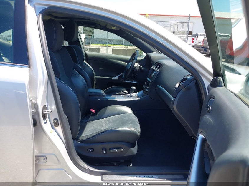 2012 Lexus Is 2.5 Is 250 silver Lot 111045236340 Vin JTHBF5C2XC5159227