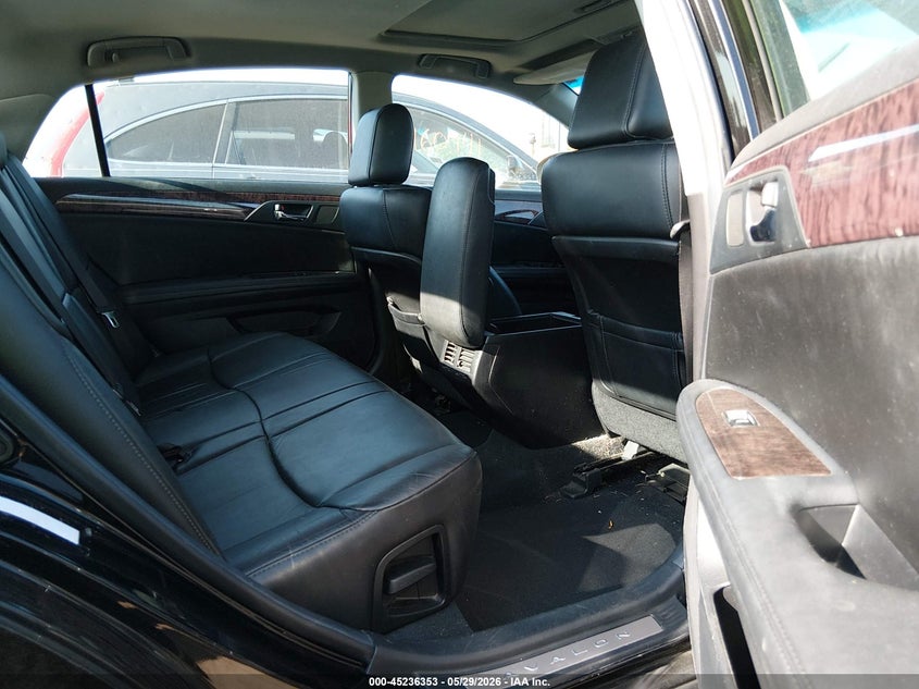 2012 Toyota Avalon 3.5 black Lot 111045236353 Vin 4T1BK3DBXCU451977