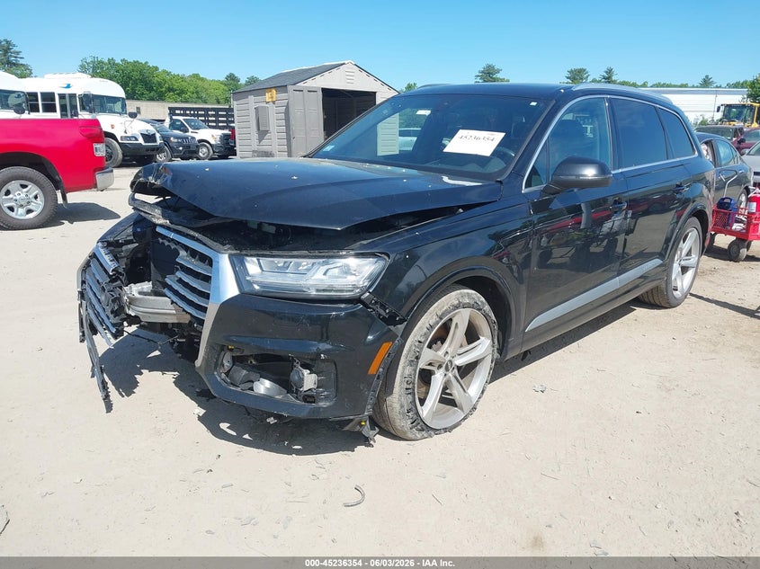 Vin: wa1vaaf77kd023455, lot: 45734145, audi q7 55 premium 20192