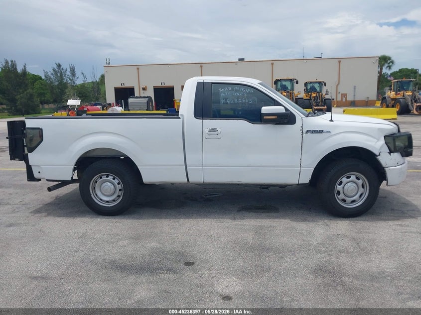 2012 Ford F-150 3.7 Xl White Lot 111045236397 Vin 1FTMF1CMXCKD65024